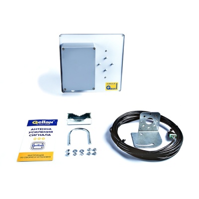 Gellan FullBand-15 BOX панельная Антенна, 3G/4G/LTE/WiFi, 15 дБ Gellan FullBand-15 BOX панельная Антенна, 3G/4G/LTE/WiFi, 15 дБ
